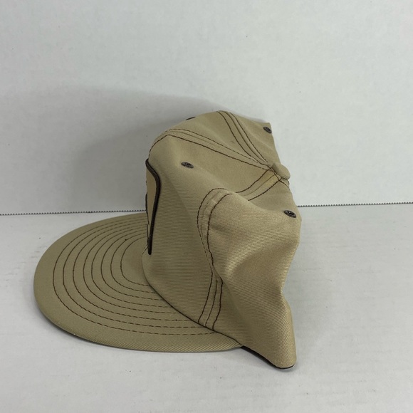 Vintage John Deere Butt Up Patch Trucker Snapback Hat LOUISVILLE MFG Made In USA - Picture 3 of 5